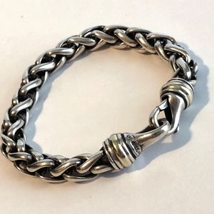 David Yurman SS Wheat Chain Bracelet